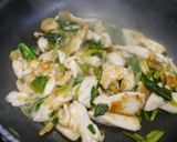 簡単！むね肉とほうれん草の柚子胡椒炒め作り方4写真