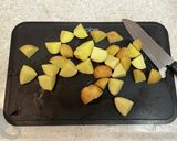 おつまみにガリバタポテト作り方1写真