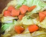 野菜パックまるごと●鶏肉＆うどんの味噌鍋作り方1写真