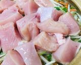 野菜パックまるごと●鶏肉＆うどんの味噌鍋作り方3写真