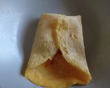 パスタの下には薄焼き卵を作り方5写真