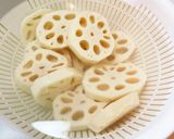 簡単！ガリバタれんこんステーキ作り方1写真