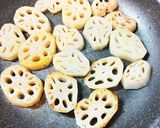簡単！ガリバタれんこんステーキ作り方4写真
