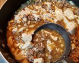 五香粉で作る麻婆豆腐作り方3写真