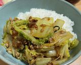 白菜のそぼろあん作り方7写真