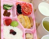 使い捨て容器に詰める差し入れ弁当…朝3作り方4写真