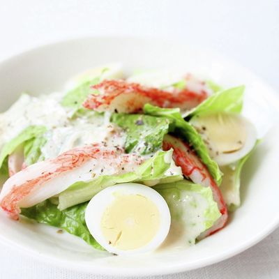 カニサラダ 簡単手軽な【カニカマ入りサラダ】 by mieuxkanon 【クックパッド