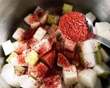 簡単カクトゥキ(大根キムチ)作り方4写真