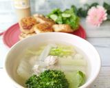 ワンパン☆ブロッコリーと鶏そぼろあん作り方6写真