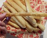 みんなびっくり♡ロング✕２フライドポテト作り方10写真