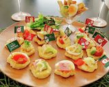 クリスマスにフレンチトーストのピンチョス作り方8写真