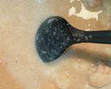 お餅の消費に〜濃厚とろとろ参鶏湯スープ〜作り方13写真