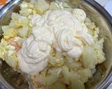 海老ゴロゴロ！ハムだらけのポテトサラダ作り方32写真
