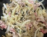 すき焼きうどん作り方3写真