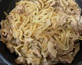 すき焼きうどん作り方6写真
