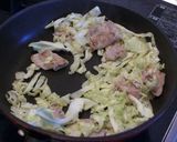 お好み焼き風オムライス作り方2写真
