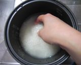 ふっくら♥♡あさりとワカメのごはん作り方1写真