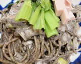 叙々ドレ簡単ゼンブヌードル油そば＆スープ作り方4写真