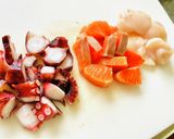 【旨辛】海鮮キムチ・三種盛り作り方2写真