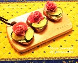 クリスマスパーティにカラフルなカナッペ作り方5写真