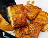 パリッと焼いた豊受豆腐の厚揚げの生姜焼き作り方6写真
