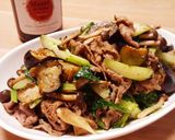 ワインに合う♪牛肉とセロリのバジル炒め作り方10写真