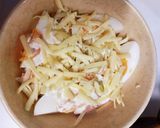サーモンとゆで卵のマヨグラタン作り方5写真