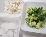 とってもかんたん　雪のサラダ作り方1写真
