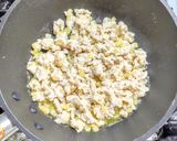 鶏ひき肉と薩摩芋と生姜のマカロニグラタン作り方4写真
