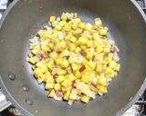鶏ひき肉と薩摩芋と生姜のマカロニグラタン作り方5写真