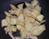 めんつゆでジャーマンポテト作り方4写真