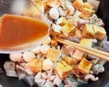 簡単こく旨！具沢山の絶品豚バラこんにゃく作り方6写真