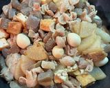 簡単こく旨！具沢山の絶品豚バラこんにゃく作り方7写真