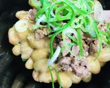 毎日の納豆●きざみ鶏肝作り方1写真