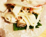 簡単おつまみ♡カニカマの揚げ焼き餃子作り方5写真