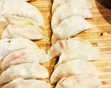 簡単おつまみ♡カニカマの揚げ焼き餃子作り方6写真