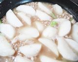 かぶと挽き肉の相性ピッタリな煮物作り方5写真