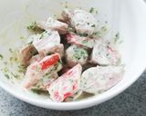 お弁当に＊魚ニソとカニカマの香り揚げ作り方4写真