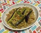 超簡単☆旨味堪能！茄子納豆の焼きうどん！作り方8写真
