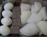 おでん嫌い一家のおでん☆ロール白菜入り作り方1写真