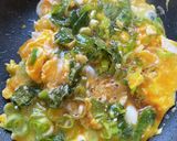 青じそとねぎの玉子焼き作り方4写真