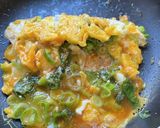 青じそとねぎの玉子焼き作り方5写真