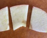 乗せて焼くだけ•りんごのオープンサンド♪作り方2写真