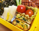 青じそとねぎの玉子焼き作り方8写真