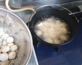 小さい里芋の揚げ煮作り方5写真