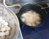小さい里芋の揚げ煮作り方5写真