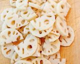 お箸がとまらない！レンジで簡単♡無限蓮根作り方1写真