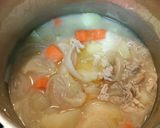 ごま油香る！簡単旨い塩肉じゃが♪作り方8写真