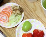 使い捨て容器に詰める差し入れ弁当…昼3作り方2写真