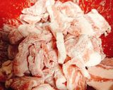 豚バラ肉とナスと銀杏のコチュジャン炒め♪作り方2写真